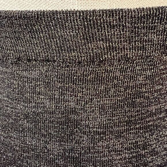 Edit by Nine NWT Elegant Gray Metallic Women's Skirt - Picture 4 of 5